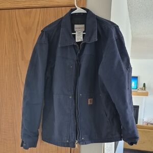 Carhartt Men's Dark Blue Military Jacket